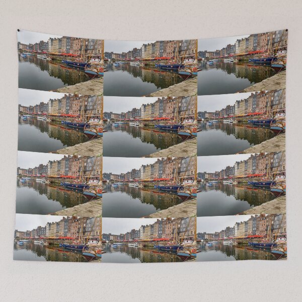 Item preview, Honfleur France Harbor Beauty designed and sold by PsychoAlien.com.