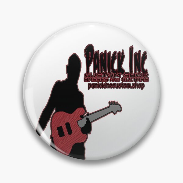 Item preview, Panick Inc Pink Bass Player Logo designed and sold by panickinc.