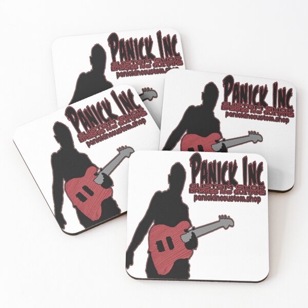 Item preview, Panick Inc Pink Bass Player Logo designed and sold by panickinc.