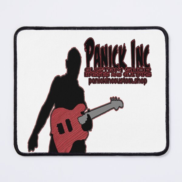 Item preview, Panick Inc Pink Bass Player Logo designed and sold by panickinc.