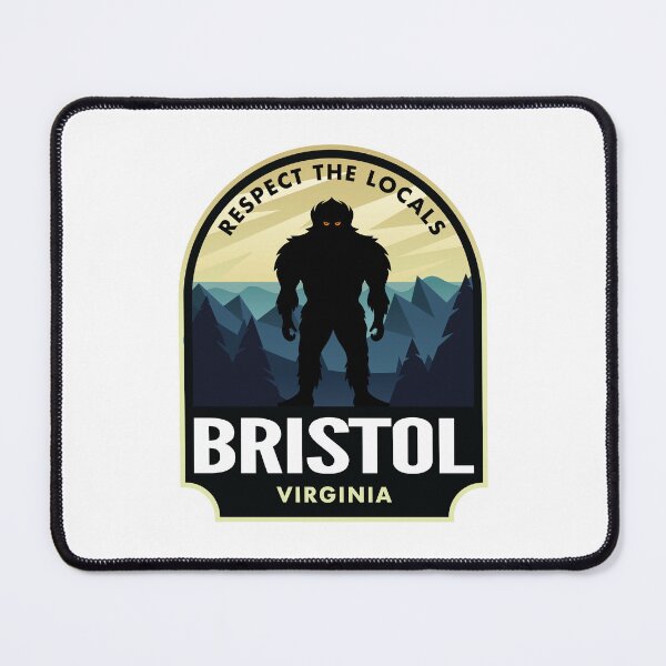 Item preview, Bristol Virginia Bigfoot Sasquatch designed and sold by HalpinDesign.