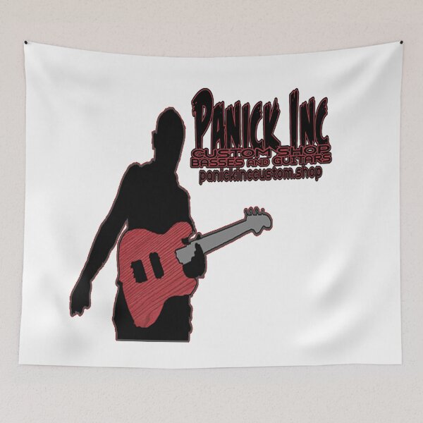 Item preview, Panick Inc Pink Bass Player Logo designed and sold by panickinc.