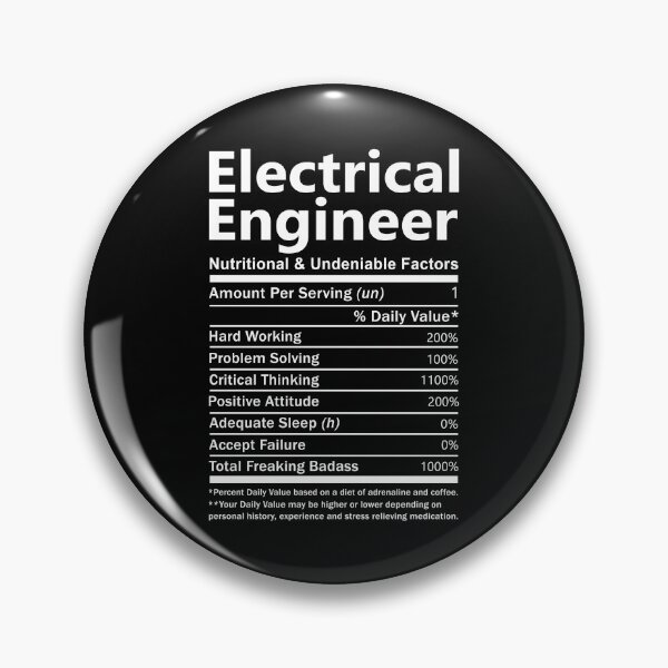 Item preview, Electrical Engineer T Shirt - Nutritional And Undeniable Factors Gift Item Tee designed and sold by miraschroe.