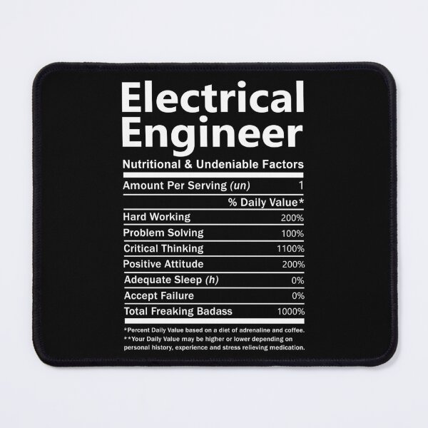 Item preview, Electrical Engineer T Shirt - Nutritional And Undeniable Factors Gift Item Tee designed and sold by miraschroe.