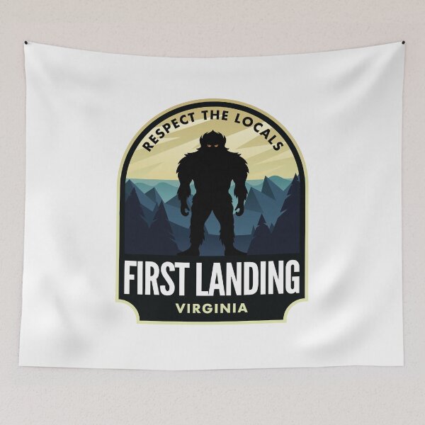 Item preview, First Landing Virginia Bigfoot Sasquatch designed and sold by HalpinDesign.