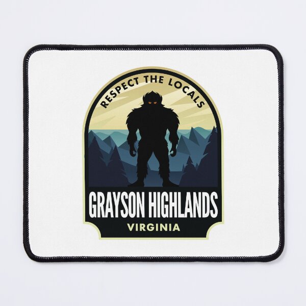 Item preview, Grayson Highlands Virginia Bigfoot Sasquatch designed and sold by HalpinDesign.