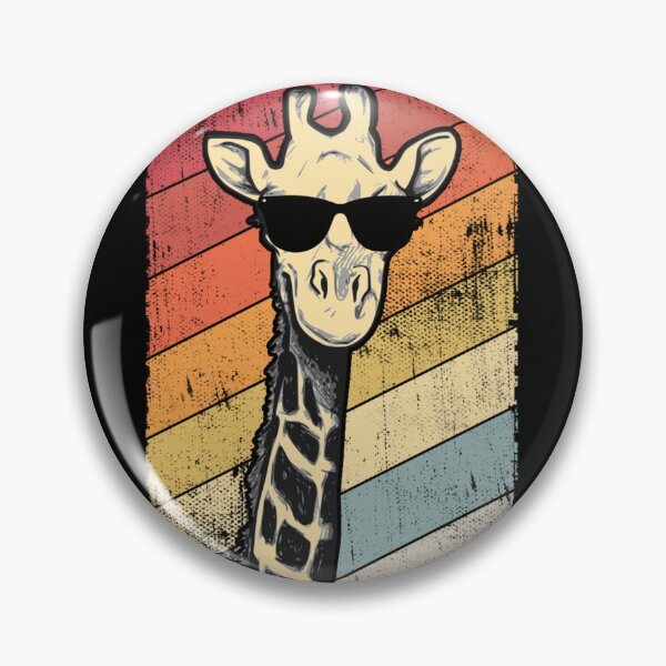Item preview, Retro Vintage Giraffe Sunglasses Gift Funny Animal Lover designed and sold by alanxgoldberger.
