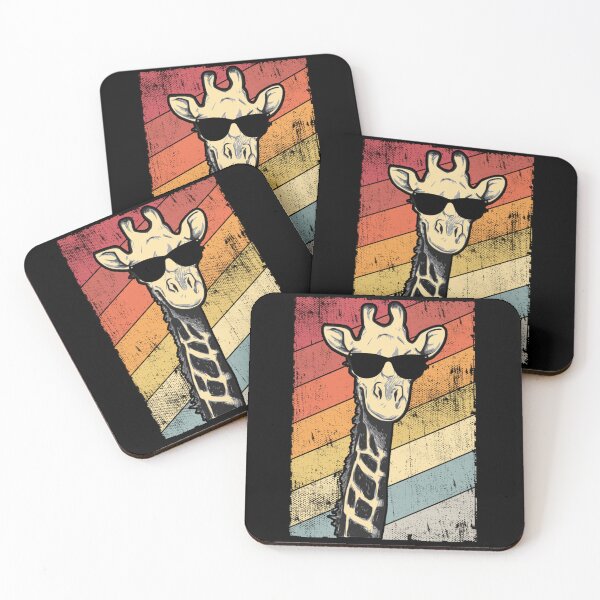 Item preview, Retro Vintage Giraffe Sunglasses Gift Funny Animal Lover designed and sold by alanxgoldberger.