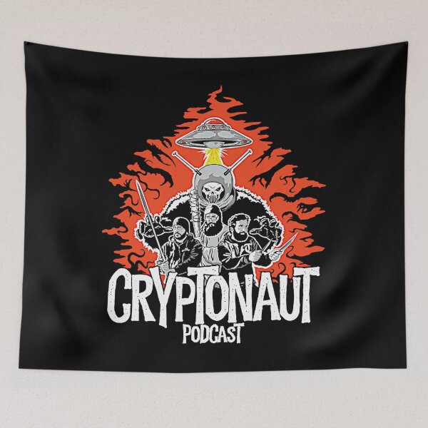 Item preview, Cryptonaut Podcast Crewneck designed and sold by Betiwam92.