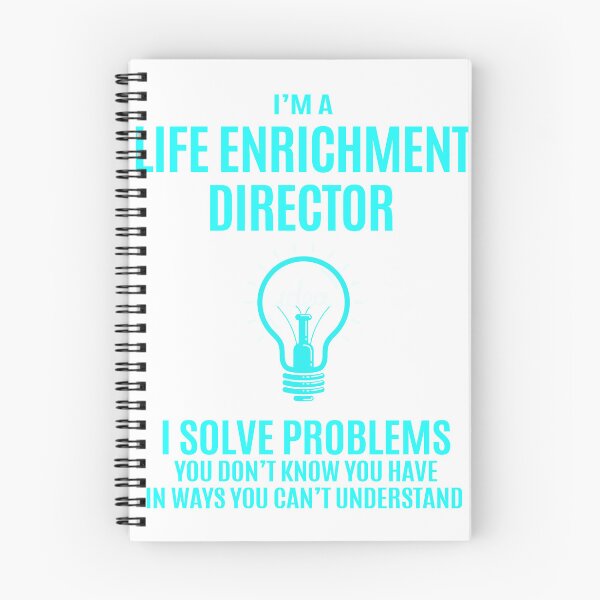 Item preview, Life Enrichment Director - I Solve Problems Job Gift designed and sold by melissaval2.