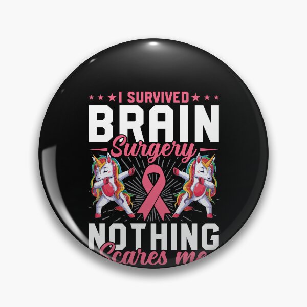 Item preview, I Survived Brain Surgery Shirt, Brain Surgery Survivor, Chiari Malformation, Intracranial Hypertension, Brain Cancer Tee, Hydrocephalus Tee designed and sold by aymob.