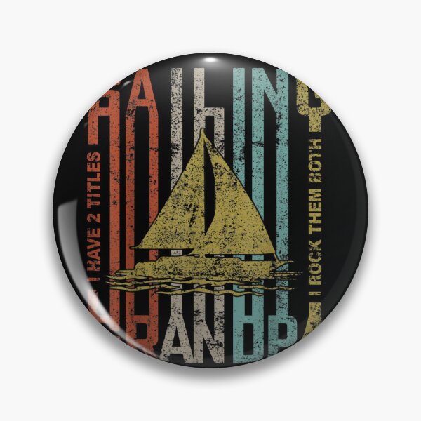 Item preview, Retro Vintage Sailing Grandpa Funny Sailing Gift designed and sold by alanxgoldberger.