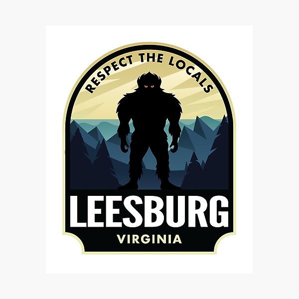 Item preview, Leesburg Virginia Bigfoot Sasquatch designed and sold by HalpinDesign.