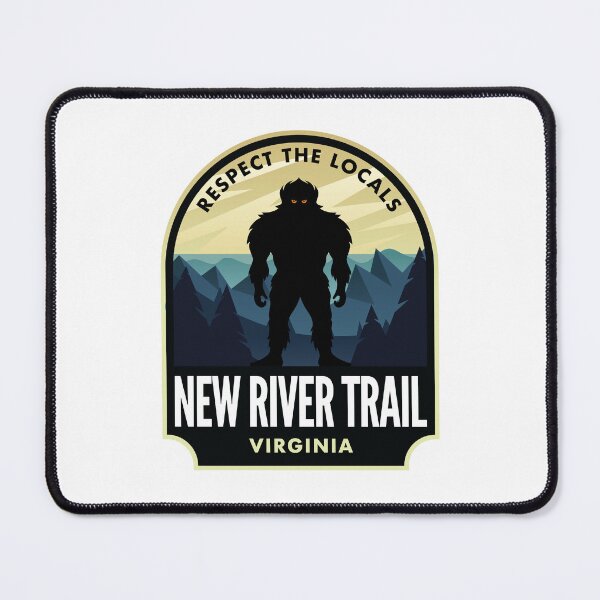 Item preview, New River Trail Virginia Bigfoot Sasquatch designed and sold by HalpinDesign.