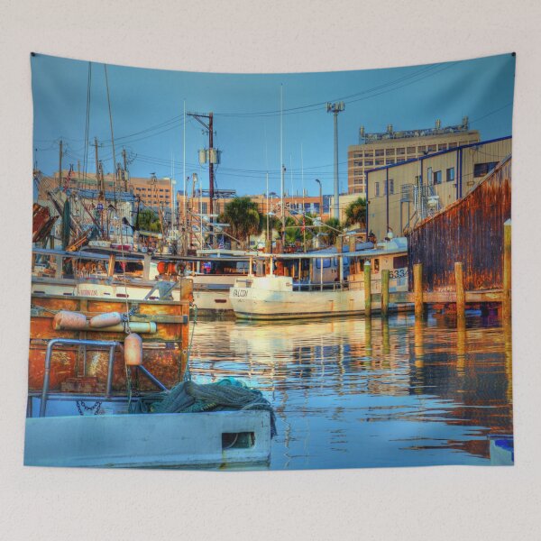 Item preview, Shrimp Boats designed and sold by Savannah Gibbs.