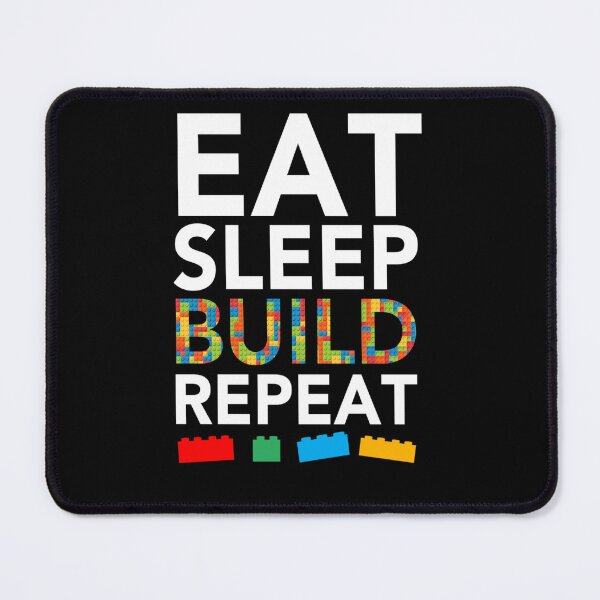 Item preview, Sleep Eat Build Repeat Building Blocks Bricks Master Builder designed and sold by alanxgoldberger.