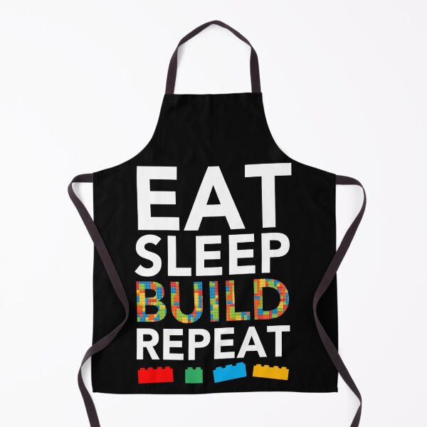 Item preview, Sleep Eat Build Repeat Building Blocks Bricks Master Builder designed and sold by alanxgoldberger.