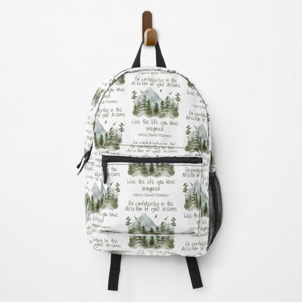 Item preview, Go confidently in the direction of your dreams, inspirational Thoreau quote about life designed and sold by Auntieck.