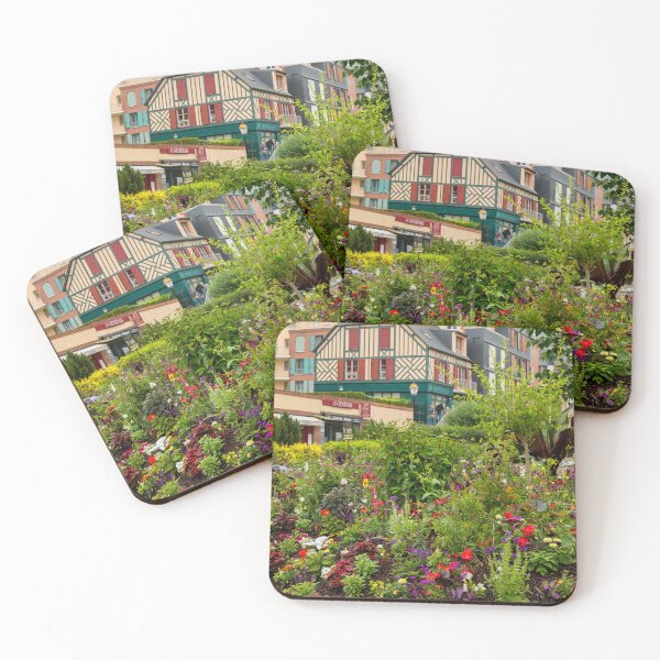 Item preview, Downtown Honfleur France Garden designed and sold by PsychoAlien.com.