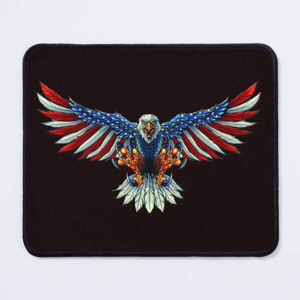 Item preview, Copy of American Eagle Dress in A American Flag Black designed and sold by Rowena Jones.