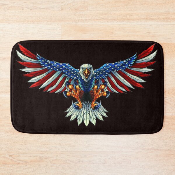 Item preview, Copy of American Eagle Dress in A American Flag Black designed and sold by Rowena Jones.