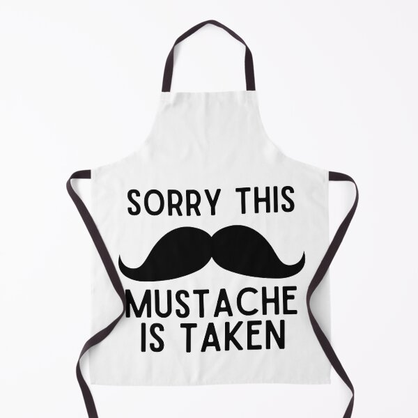 Item preview, Sorry This Mustache Is Taken designed and sold by Retrovas.