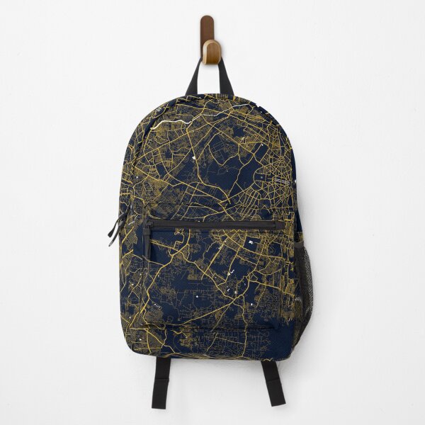 Item preview, New Delhi City Map of India - Gold Art Deco designed and sold by deMAP.