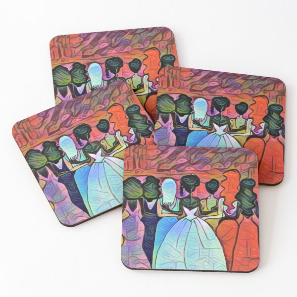 Item preview, Bridesmaids at Sunset designed and sold by Bubblesfontaine.
