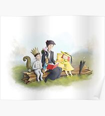 Classic Storybook Characters Poster