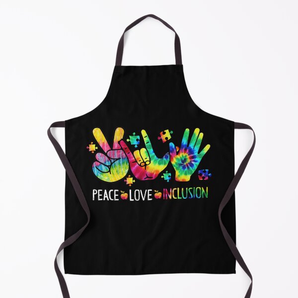 Item preview, Peace Love Inclusion SPED Squad Special Ed Teacher designed and sold by Stephen-Rotter.
