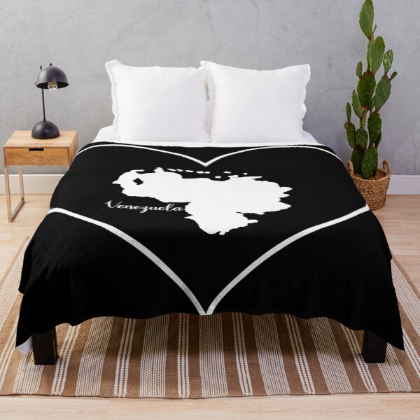 Item preview, Black heart Venezuela map designed and sold by Astralia.