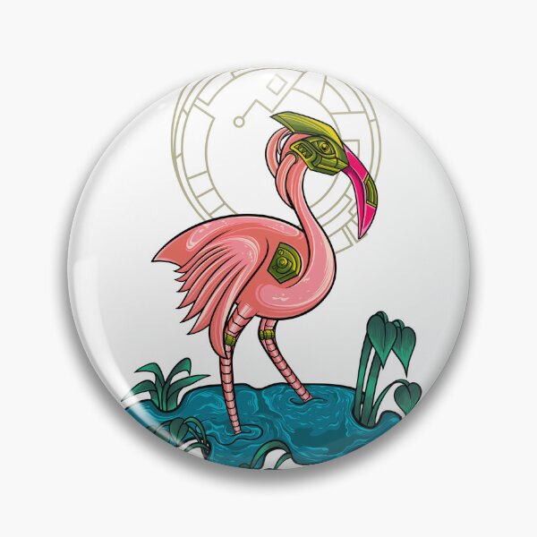 Item preview, Flamingo mecha robot designed and sold by Bayuktx.