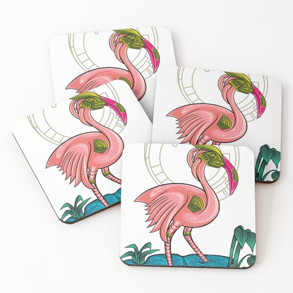 Item preview, Flamingo mecha robot designed and sold by Bayuktx.
