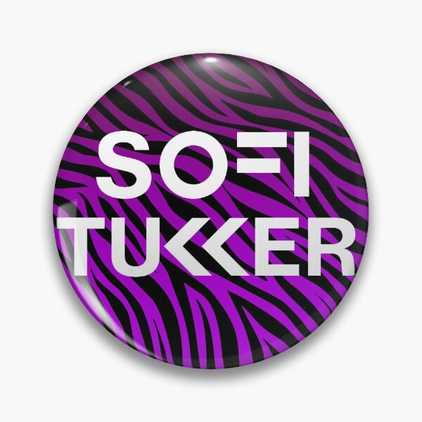 Item preview, Sofi Tukker Zebra Circle (Purple) designed and sold by KMGraphics99.