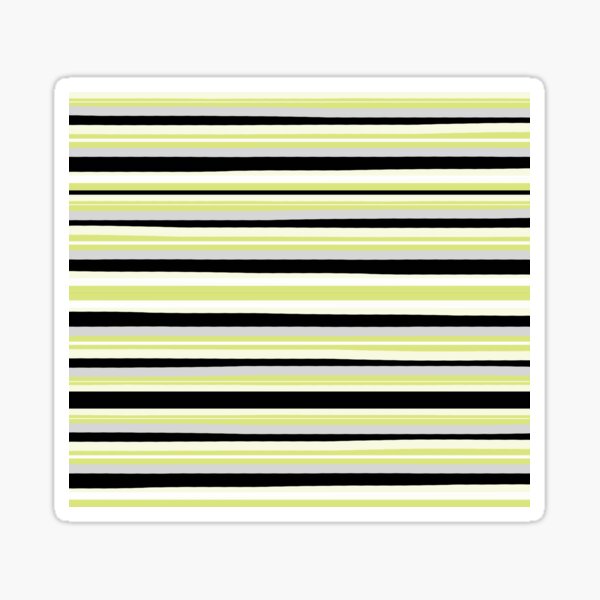 Item preview, green grey n black stripes designed and sold by Maureen Zaharie.