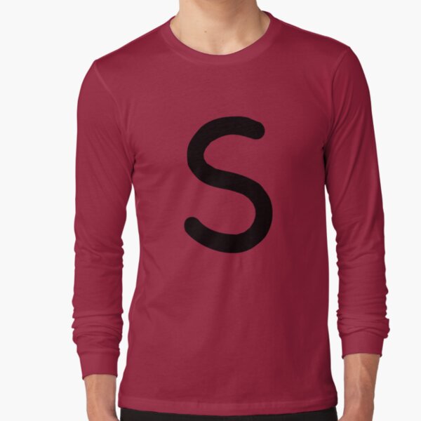 Jughead Jones 'S' Shirt (Black) Long Sleeve T-Shirt