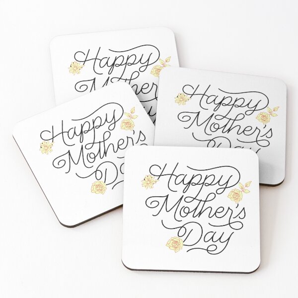 Item preview, Happy Mother's Day (yellow) designed and sold by Dorina Larsdotter.