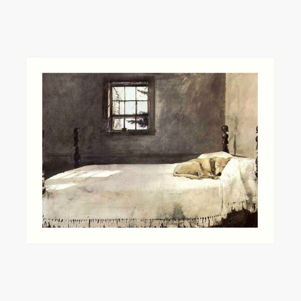 Wyeth best sale dog painting