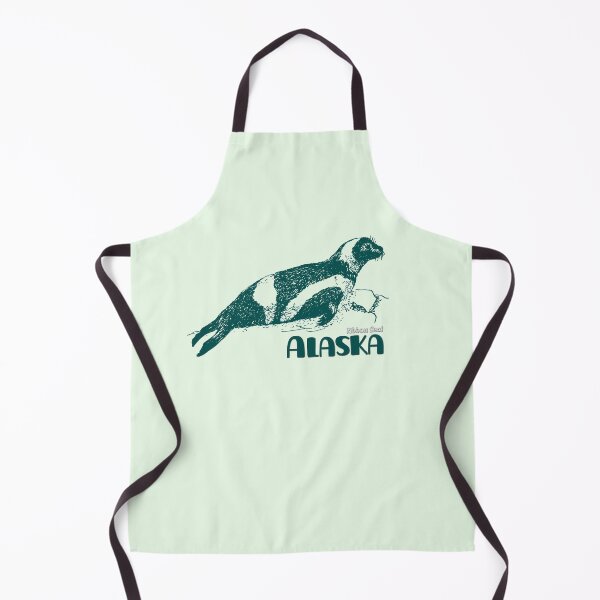 Item preview, Ribbon Seal Drawing, Alaska designed and sold by AlaskaExtreme.