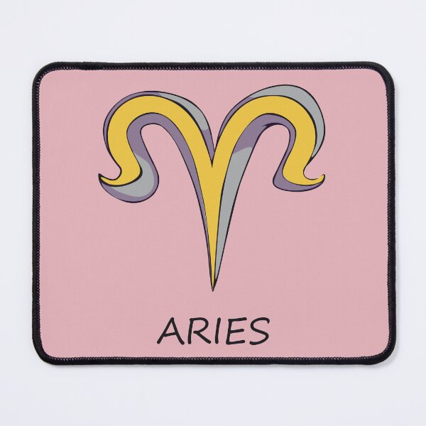 Item preview, Aries Ram Horns - Aries Zodiac Symbol designed and sold by S Cube Design.