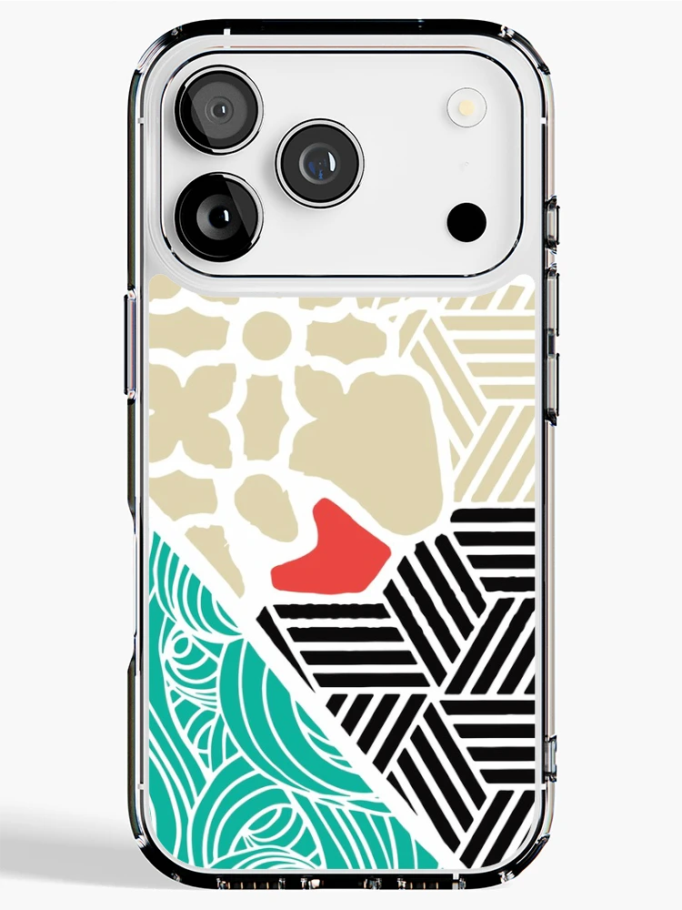 Thumbnail 1 of 5, iPhone Case, Pattern briks designed and sold by ColorcaustDS.