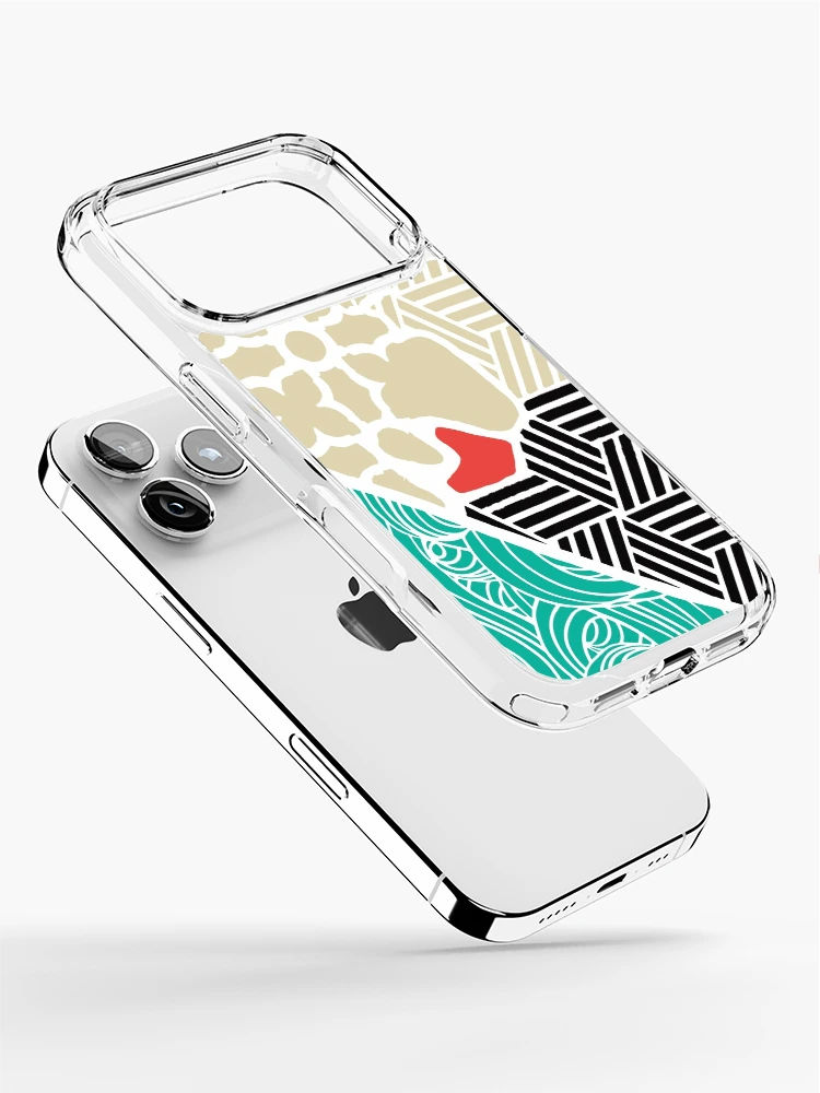 Thumbnail 2 of 5, iPhone Case, Pattern briks designed and sold by ColorcaustDS.