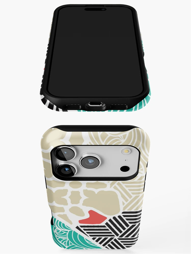 Thumbnail 3 of 4, iPhone Case, Pattern briks designed and sold by ColorcaustDS.