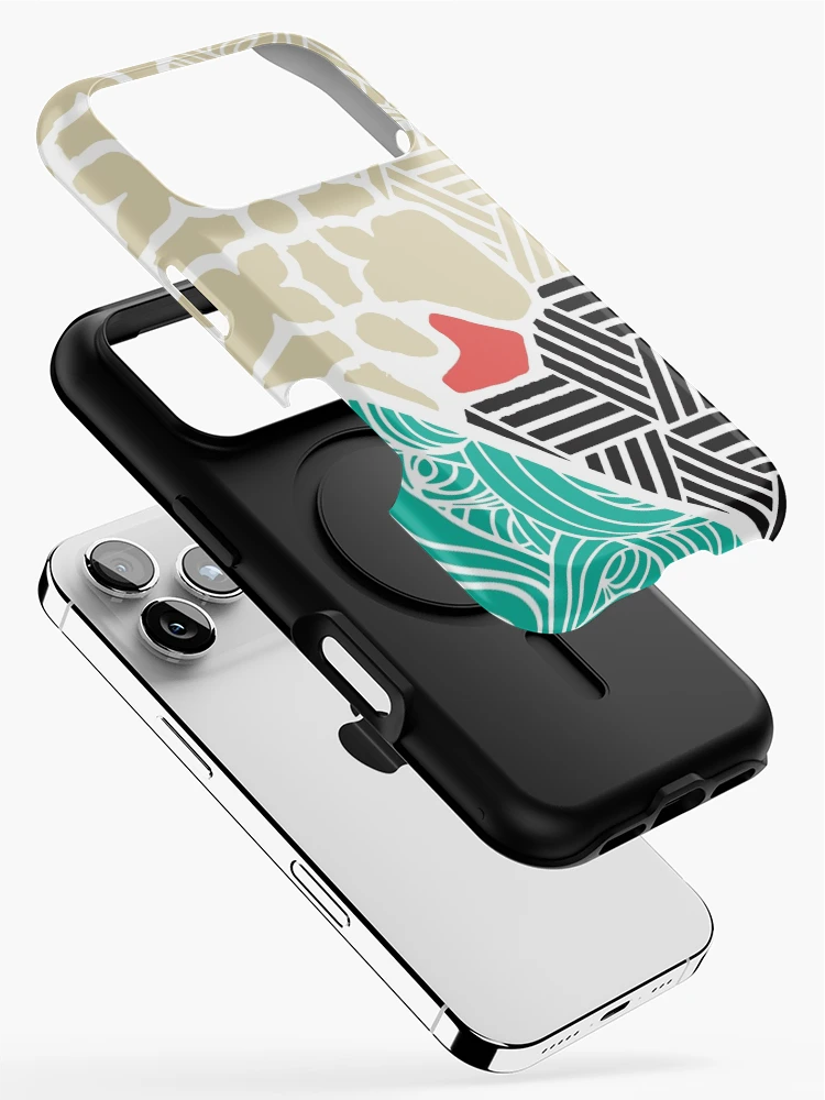 Thumbnail 2 of 4, iPhone Case, Pattern briks designed and sold by ColorcaustDS.