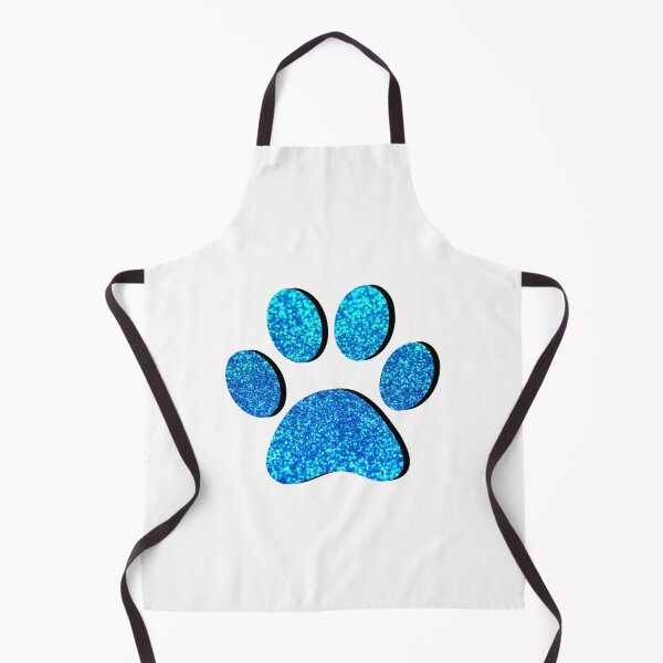 Item preview, Blue Glitter Paw Print designed and sold by ViviTV.