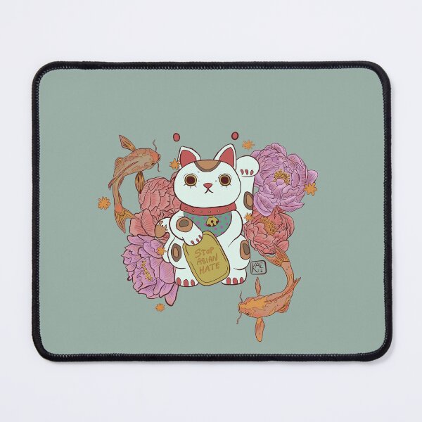 Item preview, lucky cat! designed and sold by DragonFruitFrog.