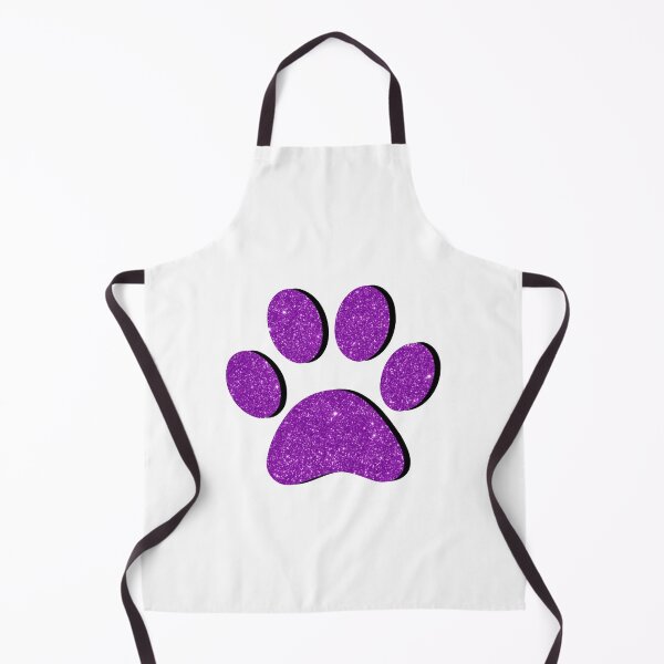 Item preview, Purple Glitter Paw Print designed and sold by ViviTV.
