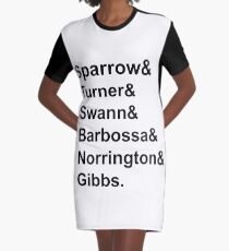 Movie: Pirates of the Caribbean (& Style) Graphic T-Shirt Dress
