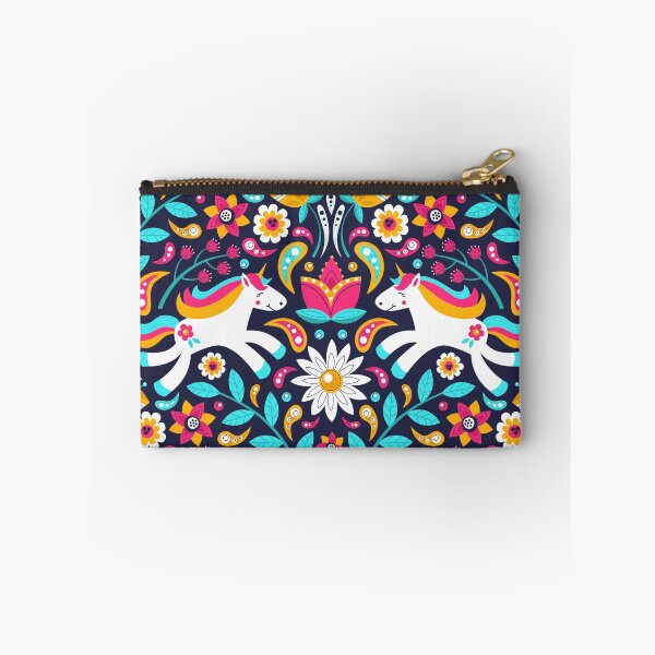 Item preview, Prancing Unicorn Floral designed and sold by robyriker.