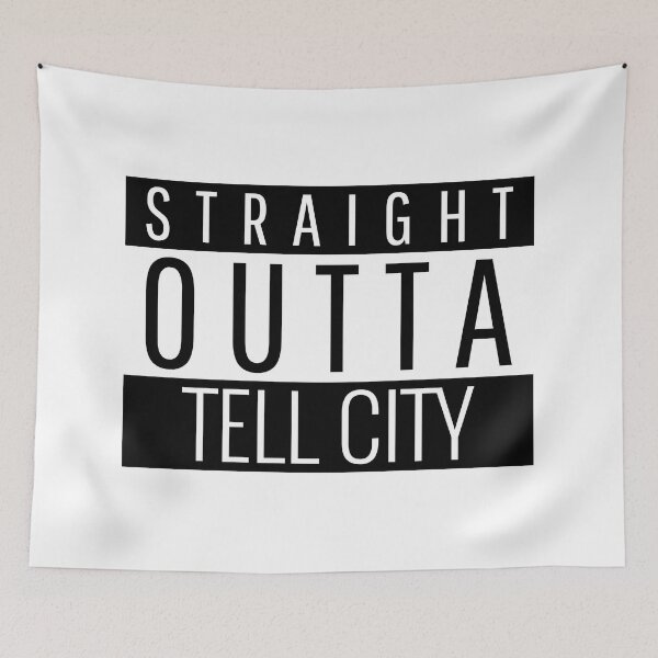 Item preview, Straight Outta Tell City Indiana Tell City IN designed and sold by Teelogic.